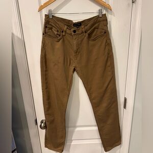 Banana Republic Tan 5 Pocket Pants 32x32